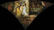 Michelangelo Buonarroti Roma) Judith and Holofernes painting